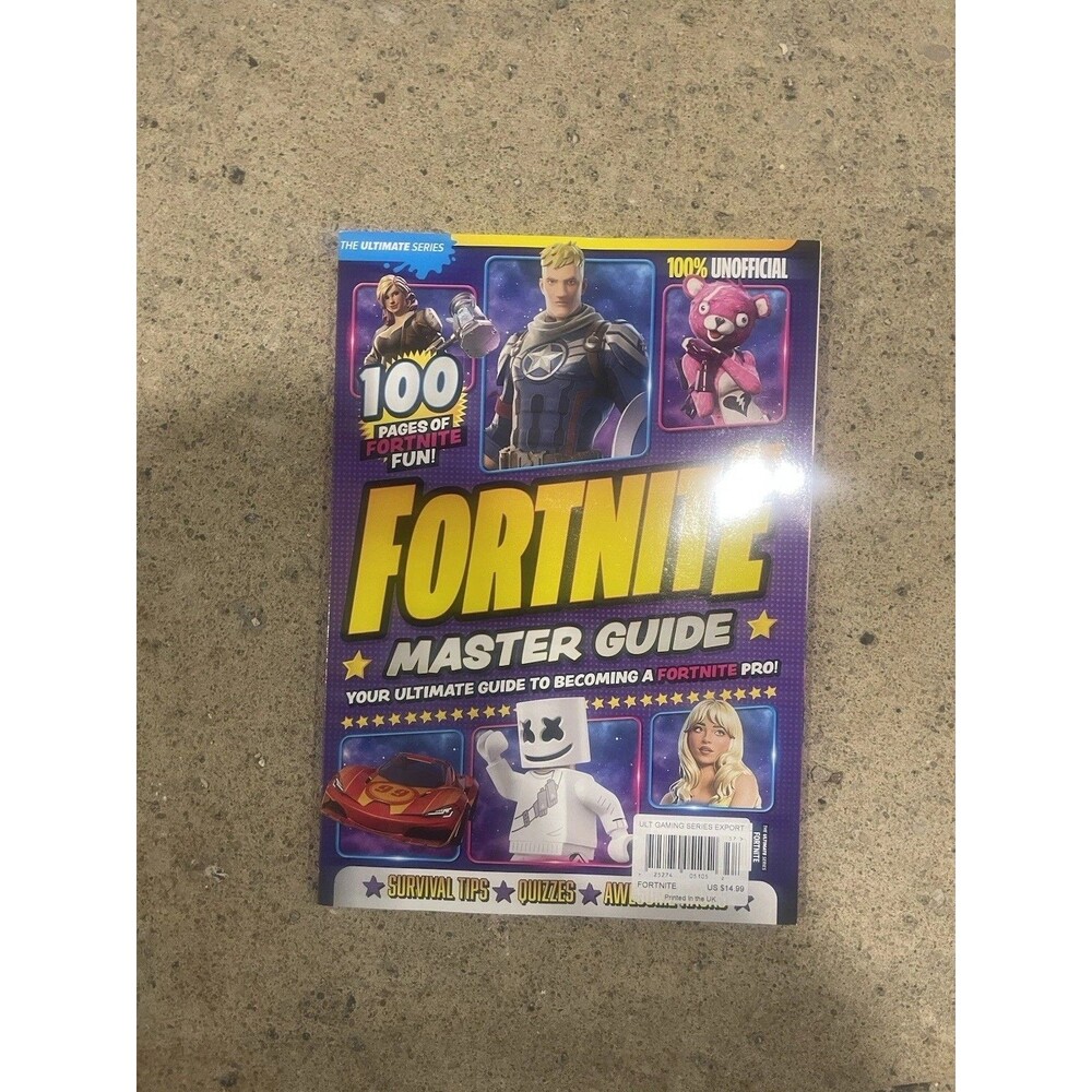 2026 FORTNITE MASTER GUIDE Magazine EVERYTHING YOU NEED TO KNOW 100 Pages SERIES